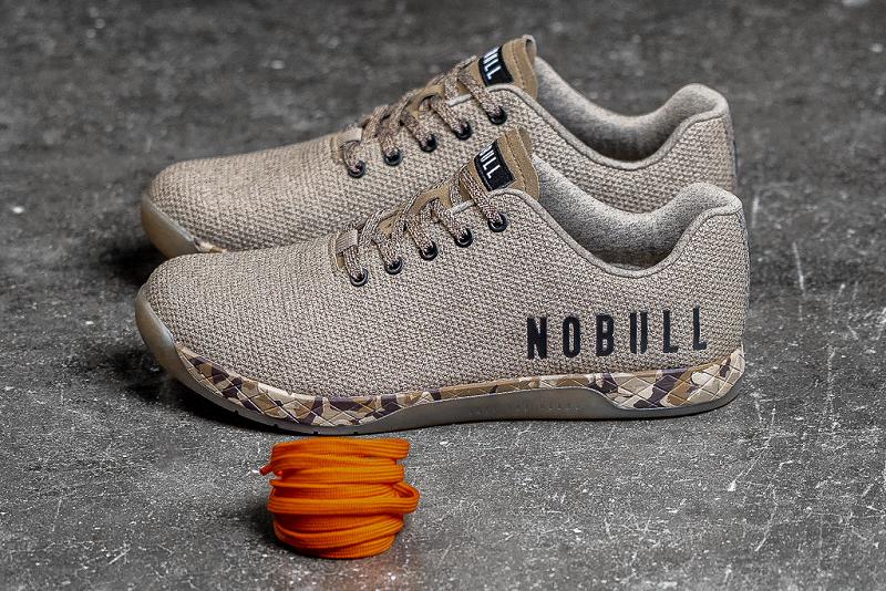 Women's Nobull Earth Heather Trainers Dark / Grey | SG K2843O